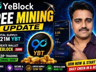 YeBlock Free Mining 2026 🔥 P2P Launch Soon? | Create Wallet & Earn Free YBT