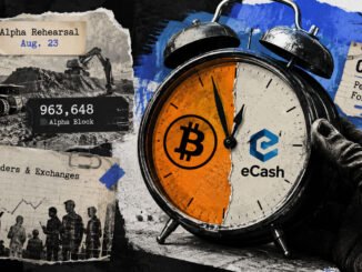 Alpha live, Oct. 31 mainnet deadline remains
