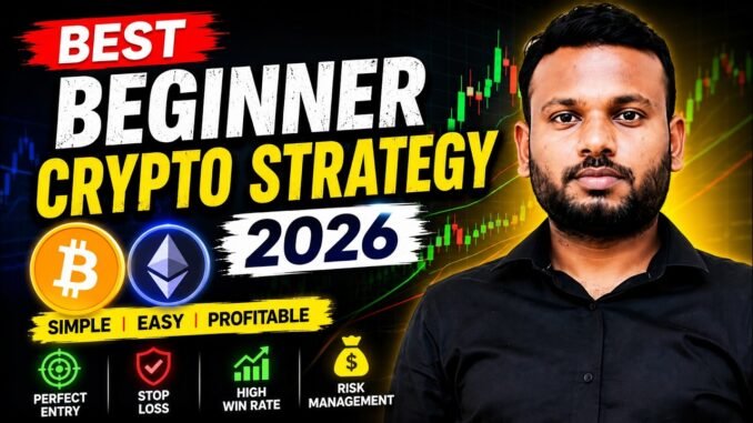 Best Beginner Crypto Strategy 2026 | Simple Crypto Trading Strategy for Beginners