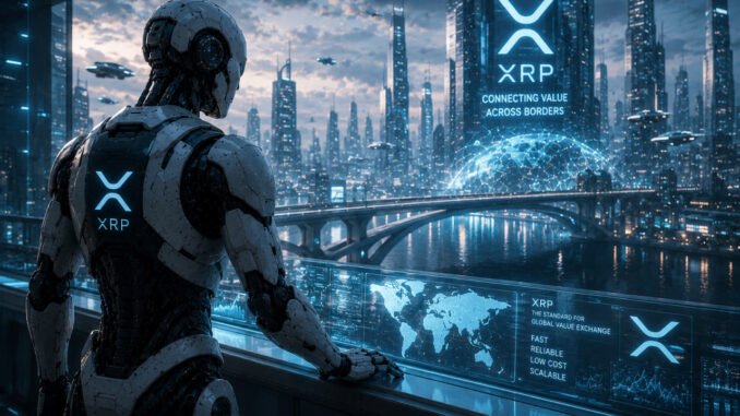 ChatGPT AI predicts XRP could reach $5 to $8 with growing institutional adoption and regulatory clarity by the end of 2026.