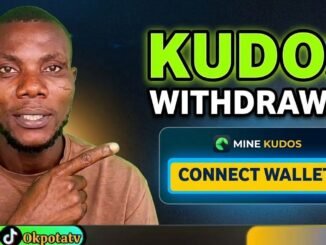DO THIS NOW: Connect Kudos to Wallet for Withdrawal
