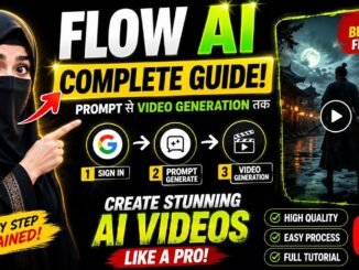 #FlowAI Flow AI Full Tutorial for Beginners | Sign In se AI Video Generate Tak