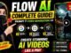 #FlowAI Flow AI Full Tutorial for Beginners | Sign In se AI Video Generate Tak
