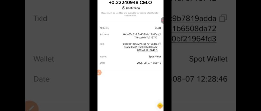 GoodWallet Mining | Live $CELO Withdraw Proof | GoodDollar Mining App #goodwallet #mining