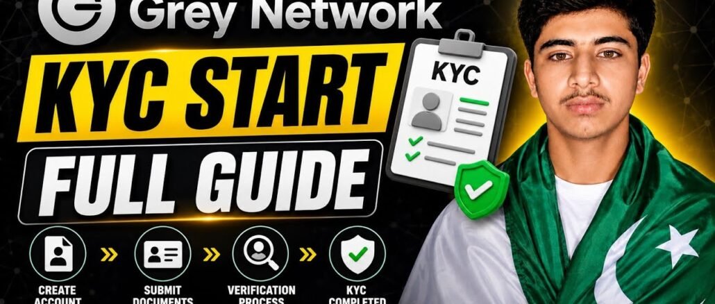 Grey Network KYC Start 🔥 Full Guide | VeryChat Mining App Update