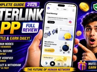 InterLink App Real or Fake? 🤯 Full Guide 2026 | $ITLG Mining, Human Nodes & Referral Explained