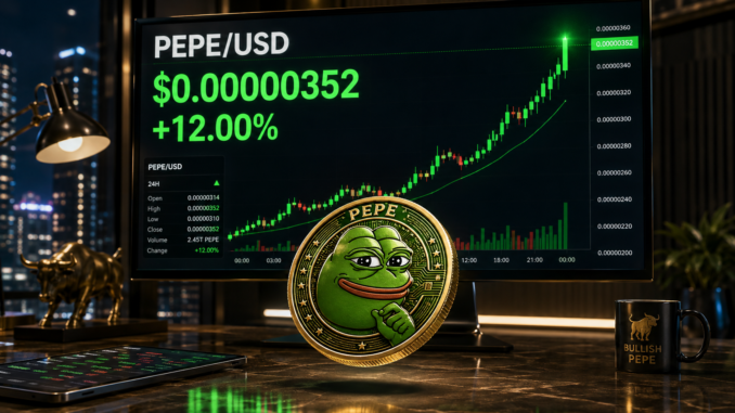 Pepe price rallies 25% as whale demand and futures interest surge
