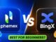 Phemex vs BingX: Which Crypto Exchange Is Best for Beginners in 2026?