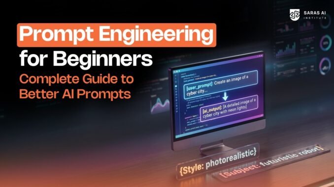 Prompt Engineering for Beginners | Complete Guide to Better AI Prompts