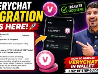VeryChat Migration Is Here | Very Coin Transfer Successful ✅ | How to Migrate VeryChat to Wallet