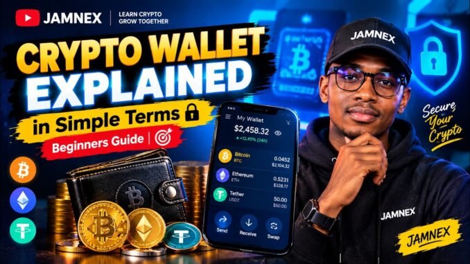 Crypto Wallet Explained in Simple Terms | Beginner’s Guide