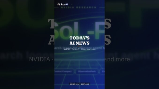 Daily AI News Recap — 2026-09-22 #Shorts