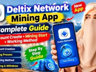 Deltix Network Mining App Tutorial 🚀 Account کیسے بنائیں؟ Mining & Working Method Complete Guide