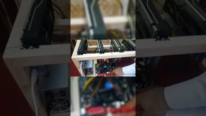 How much does this Bitcoin rig make daily? #BitcoinMining #MiningProfitable #Crypto