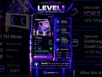How to Start With GoMining – Level 1 Beginner Guide #bitcoinmining #gomining #bitcoin #cryptomining