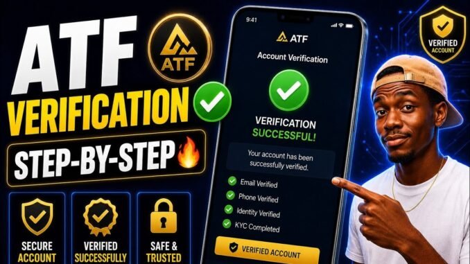 How to Verify Your ATF Token Mining Account | Step-by-Step Guide
