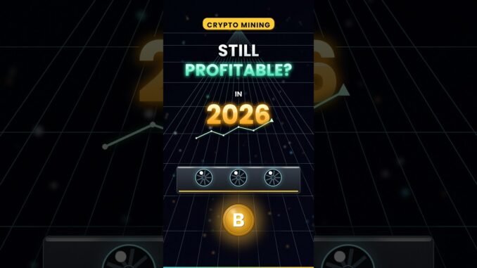 Is crypto mining still profitable in 2026?  #bitcoinmining #cryptomining #gpumining #asicmining