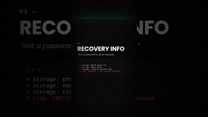 The #1 Security Mistake Crypto Beginners Make (It's Not What You Think)