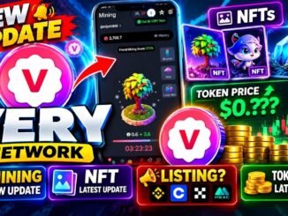 Very Network New Update 🔥 VERY Mining, NFT & Listing Update | VERY Token Price