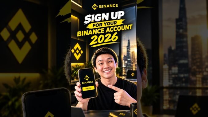 Binance App Tutorial for Beginners 2026 – Step-by-Step Guide #binance #bitcoin #cryptocurrency