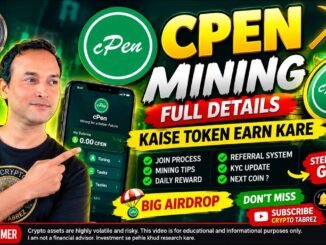 🔥 CPEN Mining Full Details 2026 🚀 | CPEN Token Kaise Earn Kare? | Join, Mining, Referral & KYC Guide