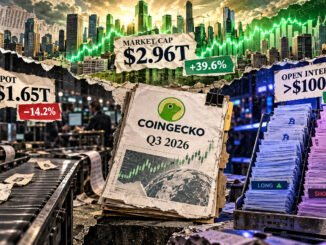 Crypto market cap leaps $800B in Q3, but spot volume drops 14%