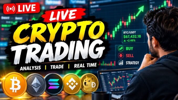 Live crypto trading and Crypto Mining