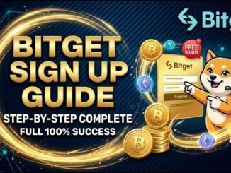 Step-by-Step Bitget Sign Up Guide for Beginners (2026)#Bitget #CryptoTrading #bitcoin
