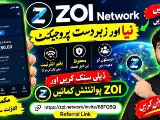 Zoi Network New And Zabardast Project Mokamal information A t Z Guide